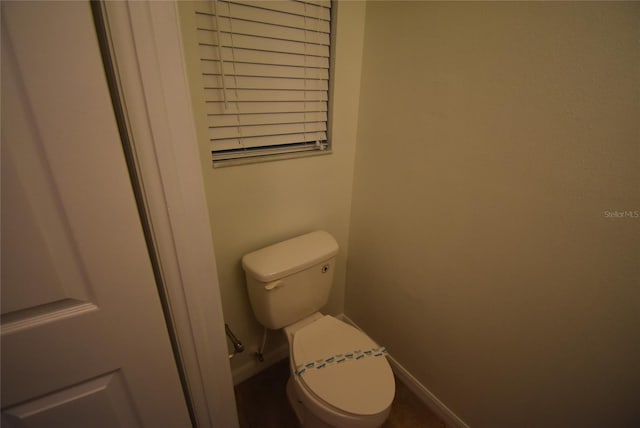 bathroom with toilet