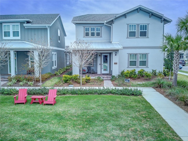 front of property featuring a front yard