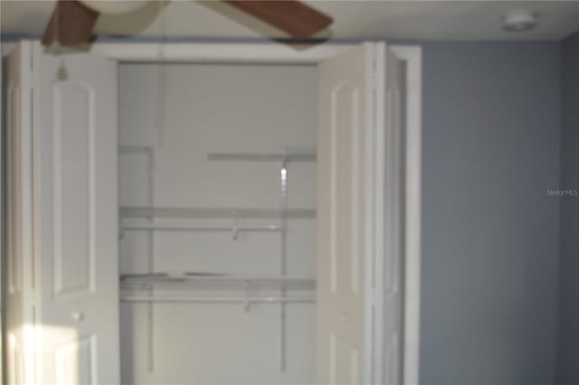 view of closet