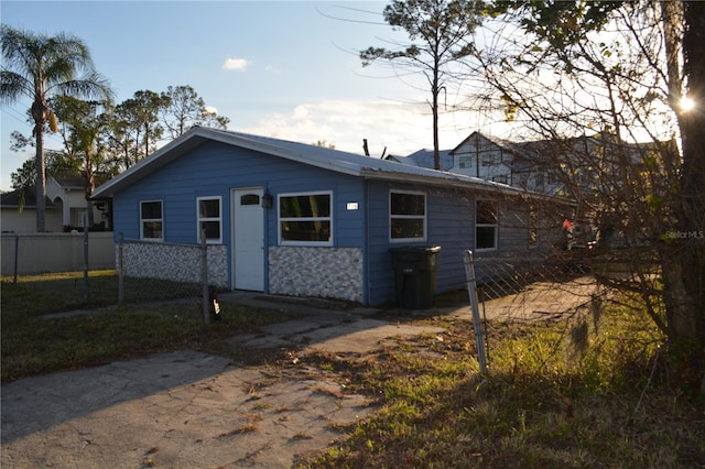 view of rear view of house