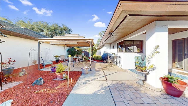 view of patio / terrace with grilling area