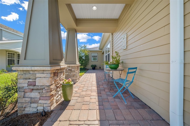 view of patio