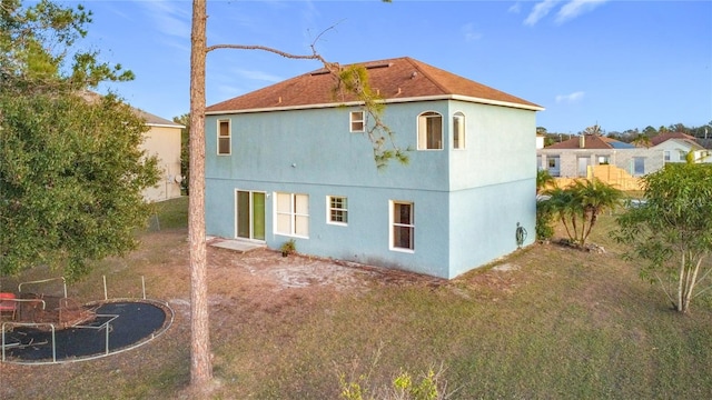 view of rear view of property