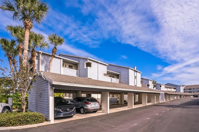 exterior space featuring a residential view