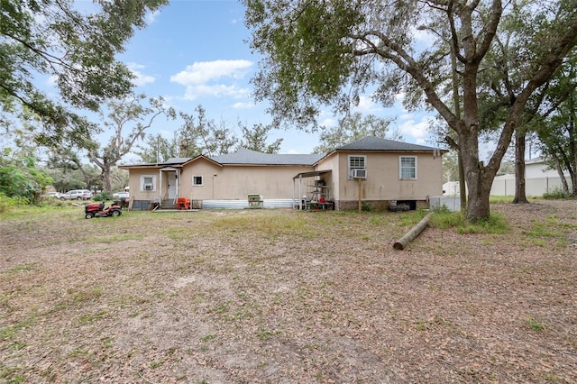 view of back of property