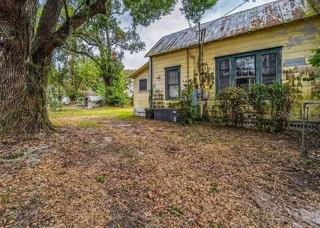 view of side of property