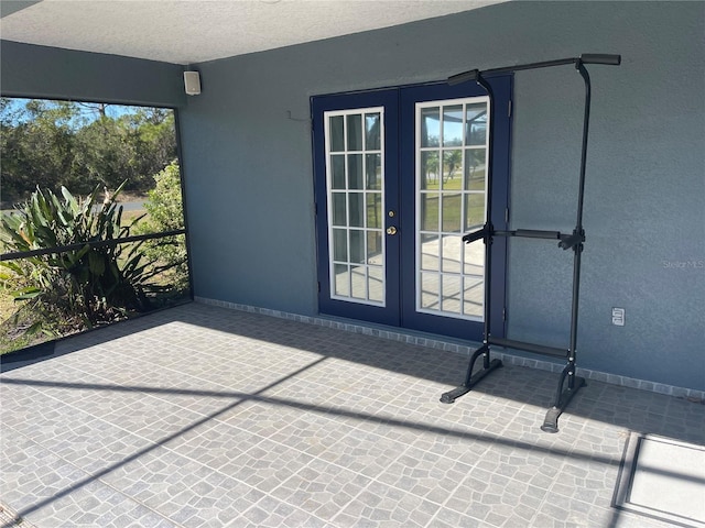 view of patio / terrace with french doors