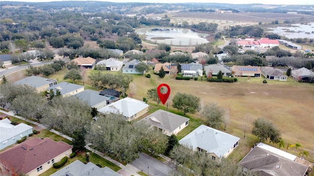 drone / aerial view featuring a residential view