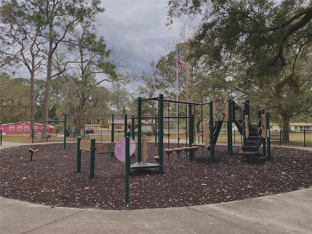 view of community playground