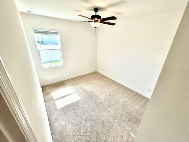 3333 Wauseon Dr, Saint Cloud, FL 34772 - carpeted spare room with ceiling fan and baseboards