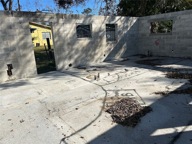 doorway to property featuring a patio