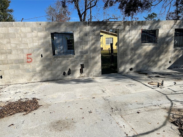 exterior space featuring a patio