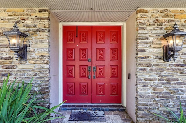 view of property entrance