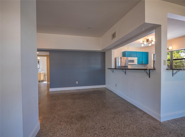 view of unfurnished living room