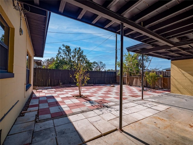 view of patio