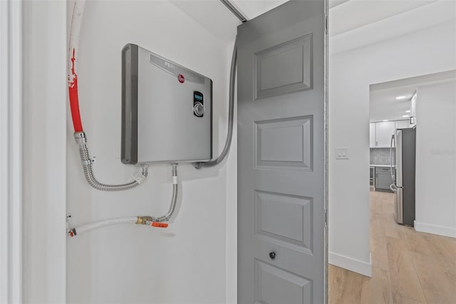 utilities with water heater