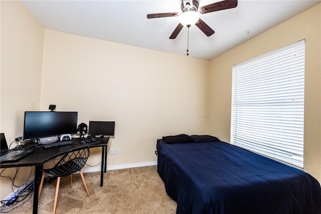 1351 Venezia Ct Unit 304, Davenport, FL 33896 - carpeted bedroom featuring baseboards and a ceiling fan