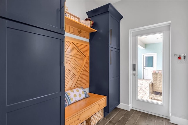 view of mudroom