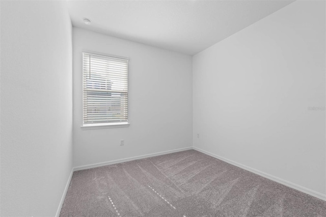 spare room featuring carpet flooring