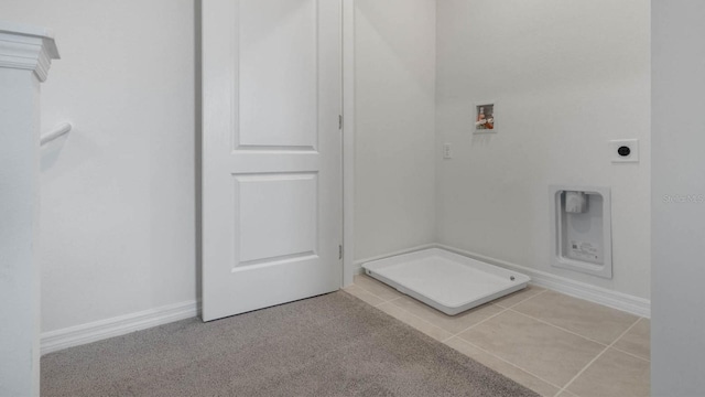 bathroom featuring tile patterned flooring