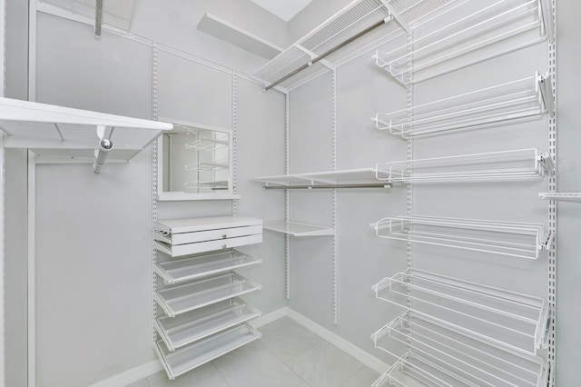 view of spacious closet