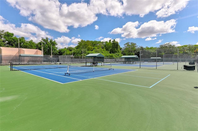 view of sport court with basketball court