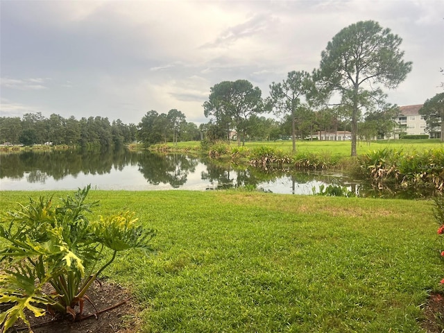 view of water feature