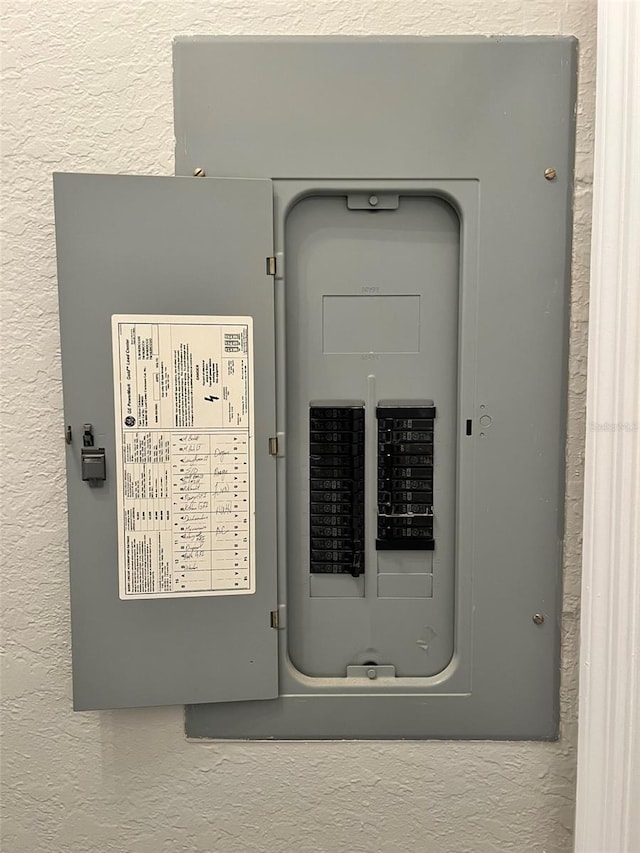 utilities with electric panel