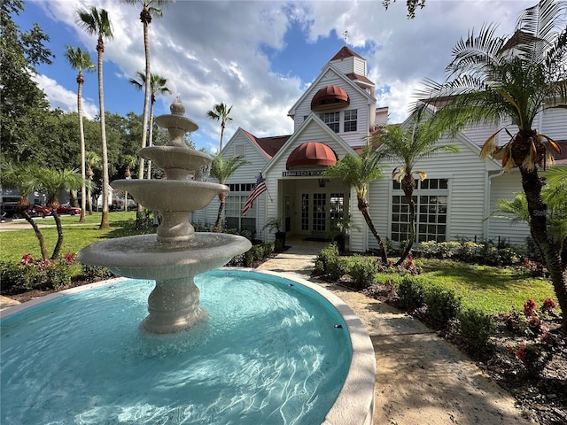 11538 Westwood Blvd Unit 226, Orlando, FL 32821 - view of swimming pool featuring french doors