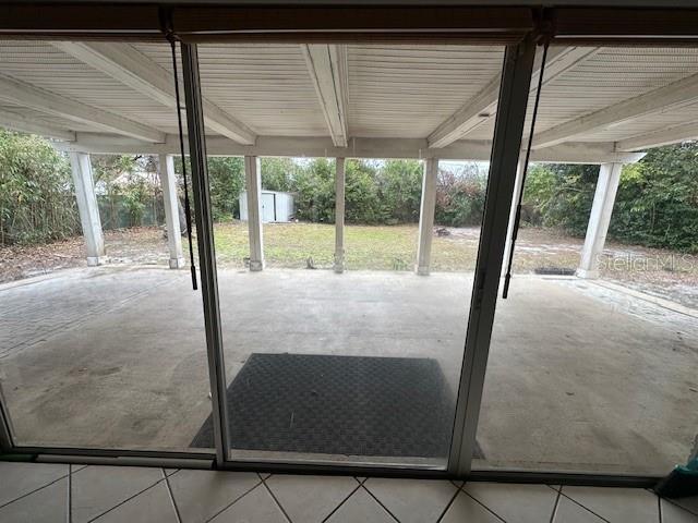 entryway featuring tile patterned floors