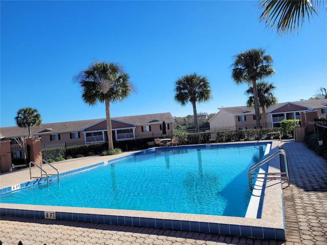 view of pool