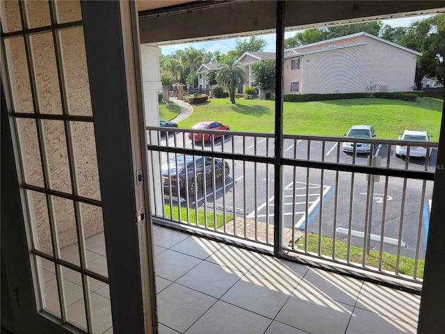 155 N Pearl Lake Cswy Unit 200, Altamonte Springs, FL 32714 - entryway featuring tile patterned flooring and a residential view