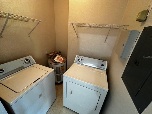 laundry area featuring washer and dryer