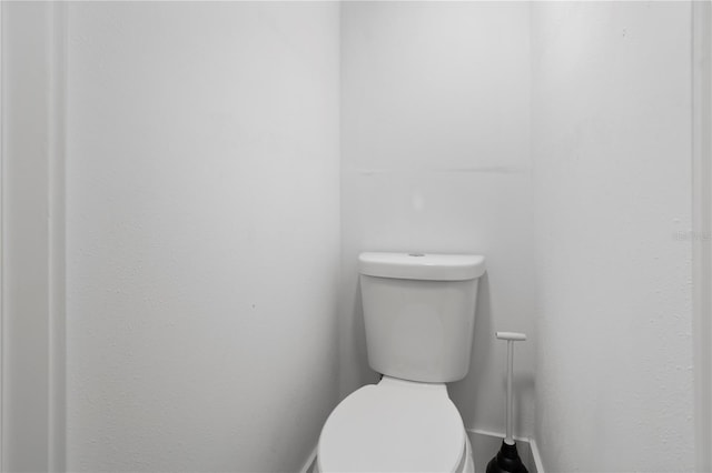 bathroom with toilet