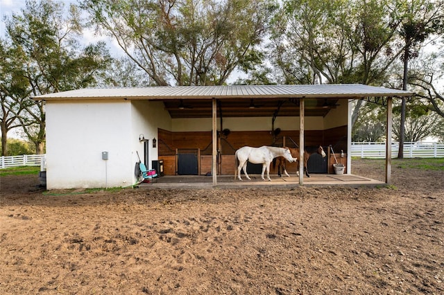 11148 Lane Park Rd, Tavares, FL 32778 - view of horse barn