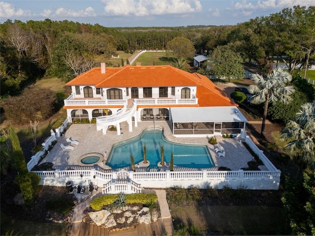 11148 Lane Park Rd, Tavares, FL 32778 - bird's eye view