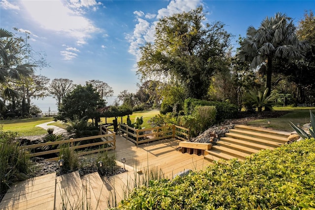 11148 Lane Park Rd, Tavares, FL 32778 - view of community featuring a deck