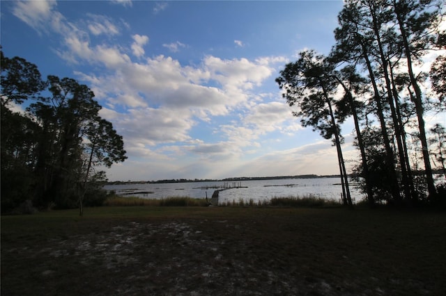 property view of water