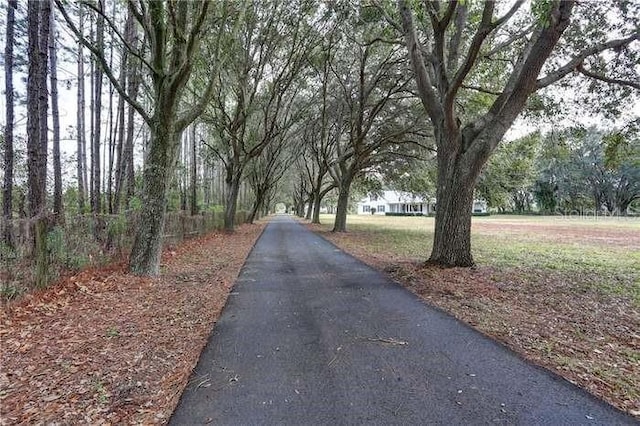 view of road