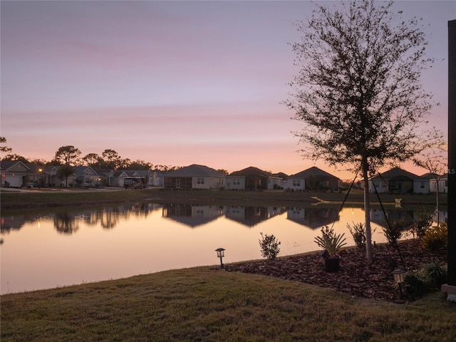 property view of water