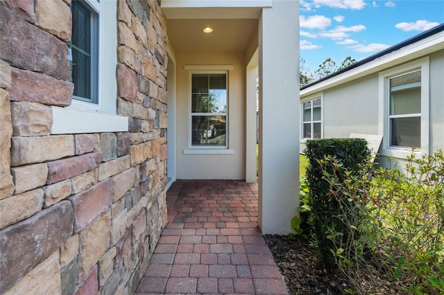 view of property entrance