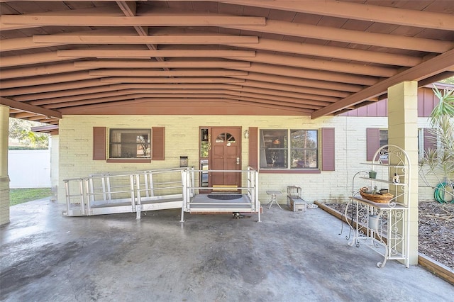 view of patio / terrace