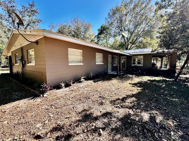 view of ranch-style home