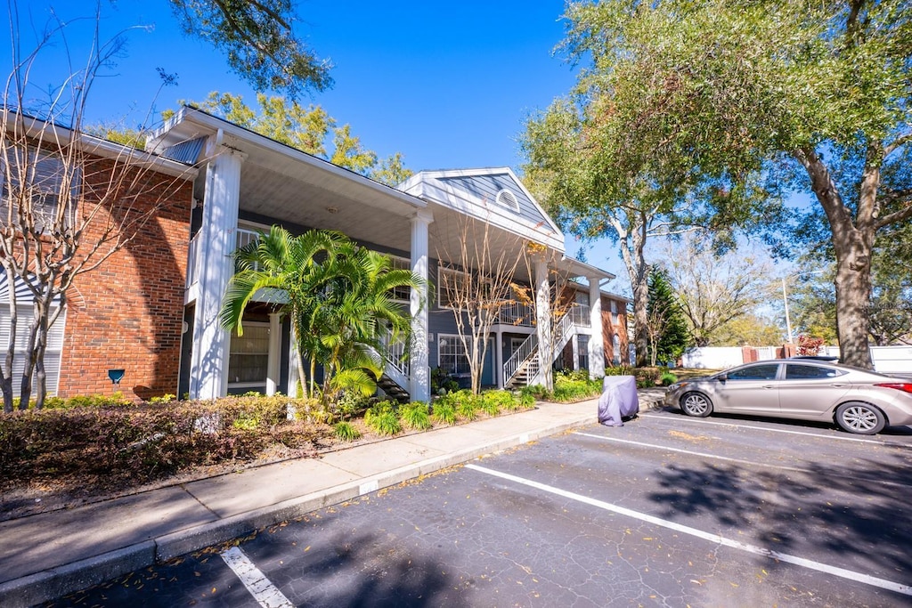 view of car parking