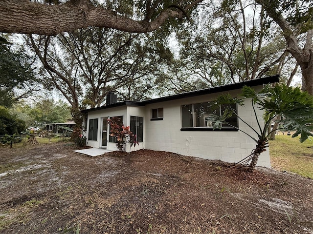 view of rear view of house