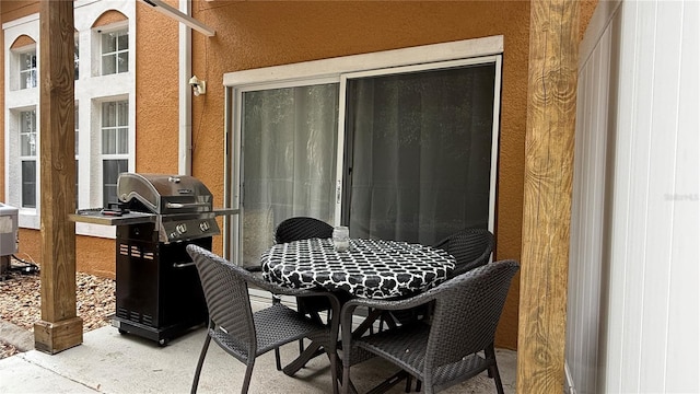 view of patio / terrace with grilling area