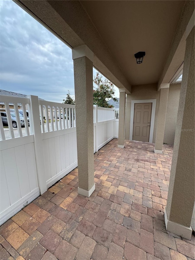 view of patio