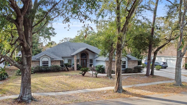 view of ranch-style home