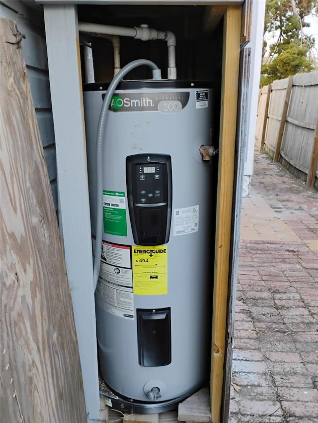 718 New York St, Clearwater, FL 33756 - utilities featuring electric water heater