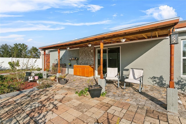 view of patio